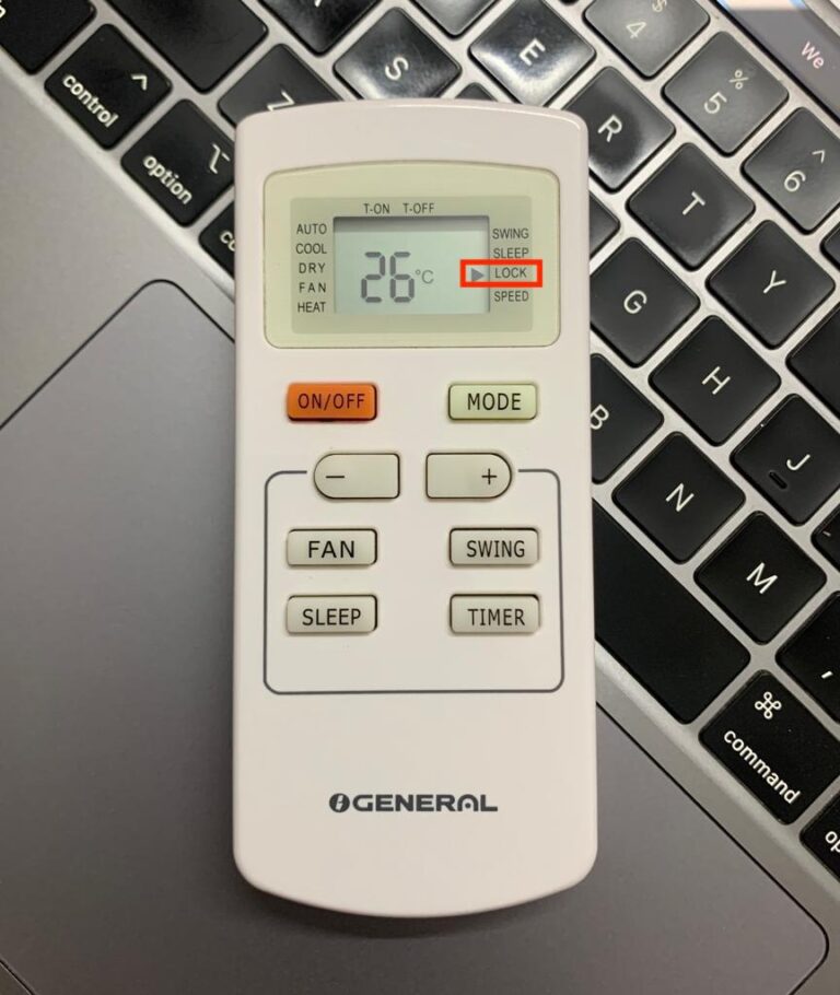How To Lock And Unlock AC Remote Like A Boss 2024 Updated TechSwankk