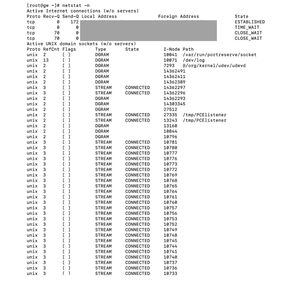 netstat Command To Check Port 