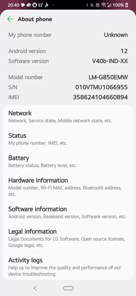 How To Enable Developer Options In LG G8X ThinQ